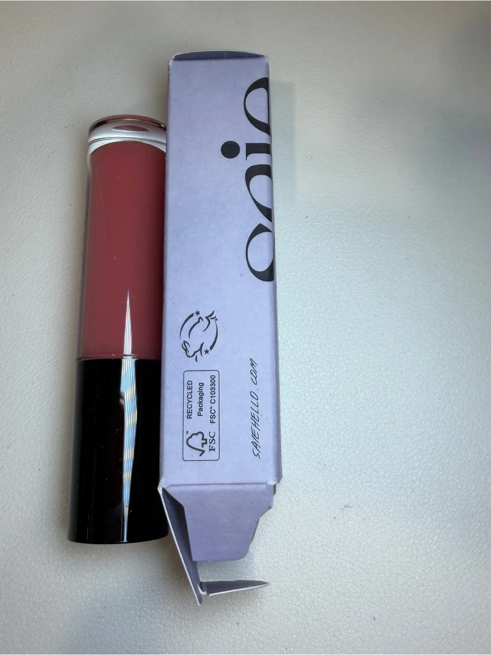 Saie GlossyBounce Hydrating Lip Oil - KISS clear 5ml